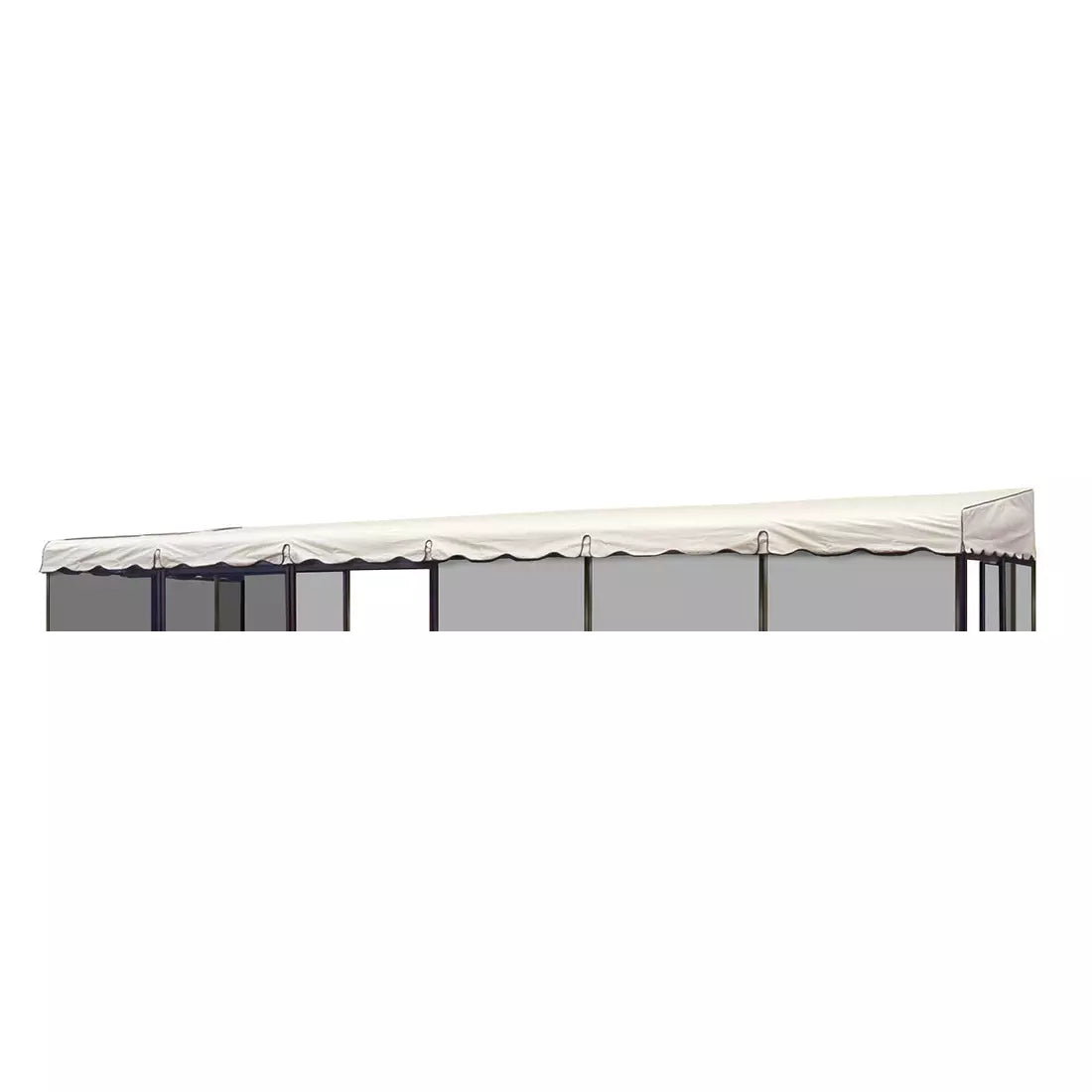10 panel 50" patio-mate replacement roof - almond sh133