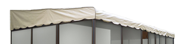 Replacement Almond roof for Patio-Mate model #19165