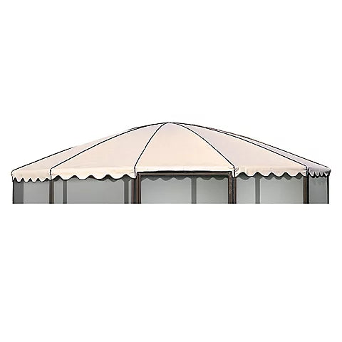 12 panel round screenhouse replacement roof 12p-45