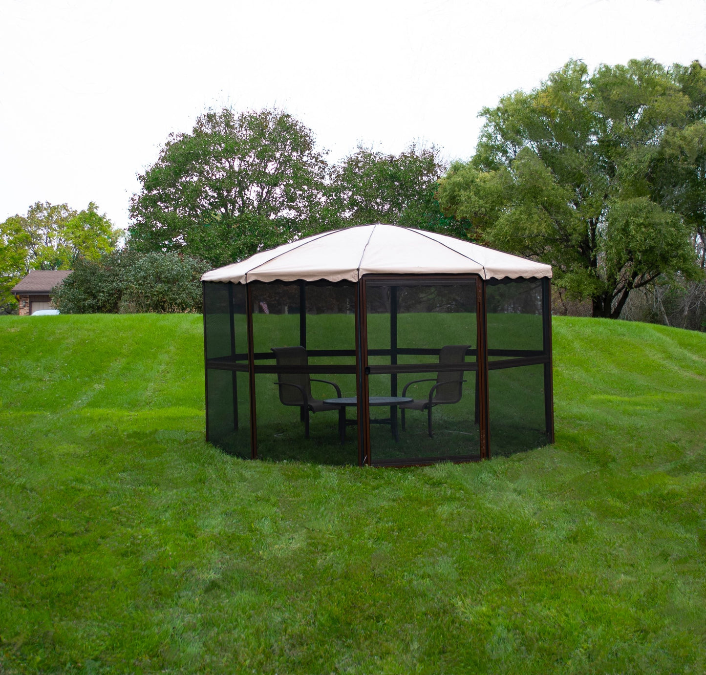 12 panel round screenhouse replacement roof 12p-45