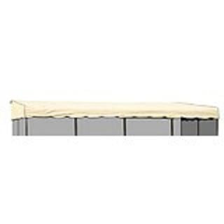8 panel-50" Patio-Mate replacement roof in Almond, SH42986-screenhouseparts.com