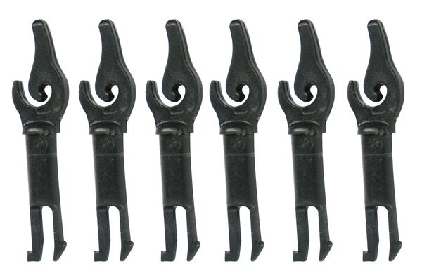 Casita Screenhouse Roof tube Tips- Set of 12 by Kay Home Products